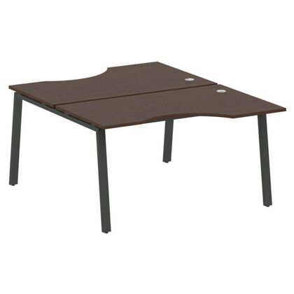 Метал Систем Рабочая станция криволинейная на А-образном м/к 1400x1835x750, Основной цвет: Венге Цаво/Металл Антрацит, Ширина: 1400, Высота: 750, Глубина: 1835, Максимальная ширина: 1400, Максимальная глубина: 1835, Максимальная высота: 750, Объем: 0,229, Бренд: РИВА ООО, Артикул для сайта: БА.РАС-СА-2.2post-test