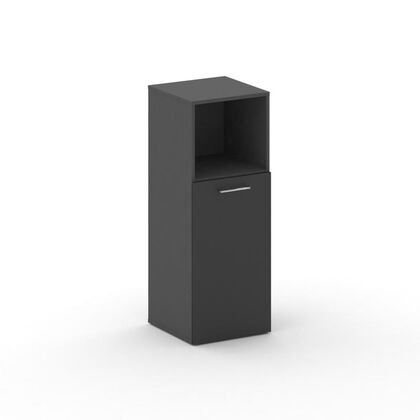Кросс Шкаф узкий средний 450x460x1202, Основной цвет: Базальт UM/Черный UM, Ширина: 450, Высота: 1202, Глубина: 460, Максимальная ширина: 450, Максимальная глубина: 460, Максимальная высота: 1202, Объем: 0,058, Бренд: РИВА ООО, Артикул для сайта: CRU.SU-201 (L)post-test