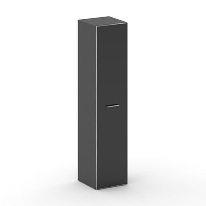 Кросс Шкаф узкий высокий универсальный 450x460x2000, Основной цвет: Белый Бриллиант UM/Лакобель Белый, Ширина: 450, Высота: 2000, Глубина: 460, Максимальная ширина: 450, Максимальная глубина: 460, Максимальная высота: 2000, Объем: 0,092, Бренд: РИВА ООО, Артикул для сайта: CR.SU-103 whitepost-test