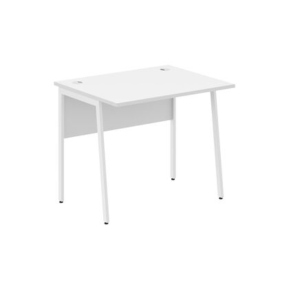 Стол прямой IMAGO PLUS 900x720x755, Основной цвет: Белый/Белый, Ширина: 720, Высота: 755, Глубина: 900, Материал: ЛДСП, Вес: 18,9, Объем: 0,053, Бренд: ТАЙПИТ-МК ООО, Артикул для сайта: СП-1Ppost-test