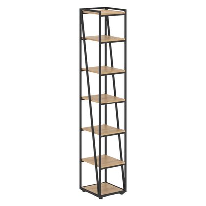Стеллаж LOFTIS 400x430x2253, Основной цвет: Дуб Бофорд/Черный, Ширина: 430, Высота: 2253, Глубина: 400, Вес: 31,2, Объем: 0,076, Бренд: ТАЙПИТ-МК ООО, Артикул для сайта: LMHC 40post-test