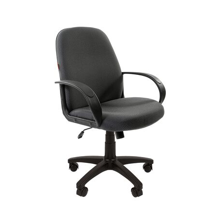 Офисное кресло ЧАИРМАН 279М/CHAIRMAN 279M 520х490х1025/1120, Основной цвет: Серый, Ширина: 520, Диаметр крестовины мм (Мягкие кресла): 600, Высота: 1025, Глубина: 490, Материал: Ткань JP, Пятилучье форма: пластиковая, Ролики: стандарт BIFMA 5,1 (США), диаметр штока 11 мм, покрытие – нейлон, Высота от пола до верхней части спинки, макс: 1120, Максимальная ширина: 520, Высота от пола до верхней части сиденья, мин: 485, Максимальная высота: 1120, Материал подлокотников: Пластиковые, Вес: 11,6, Механизм: с возможностью фиксации кресла в рабочем положении. Регулировка кресла по высоте, Гарантия: 2 года, Максимальная нагрузка: до 120 кг, Бренд: ТАЙПИТ-МК ООО, Высота спинки: 570, Высота от пола до верхней части спинки мин (Мягкие кресла): 1025, Высота от пола до верхней части сиденья макс (Мягкие кресла): 580, Ширина между подлокотниками мин (Мягкие кресла): 520, Ширина между подлокотниками макс (Мягкие кресла): 520, Высота от пола до верхнего края подлокотника мин (Мягкие кресла): 685, Высота от пола до верхнего края подлокотника макс (Мягкие кресла): 780, Ширина по внешнему краю подлокотников мин мм (Мягкие кресла): 660, Ширина по внешнему краю подлокотников макс (Мягкие кресла): 660, Объем: 0,161, Артикул для сайта: 1174850post-test