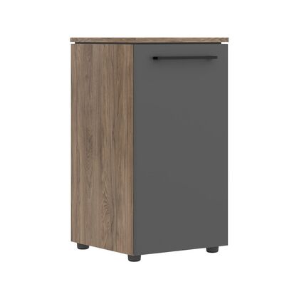 Шкаф колонка с глухой малой дверью MORRIS TREND 429x423x821, Основной цвет: Антрацит/Кария Пальмира, Ширина: 423, Высота: 821, Глубина: 429, Вес: 21, Объем: 0,055, Бренд: ТАЙПИТ-МК ООО, Артикул для сайта: MLC 42.1post-test