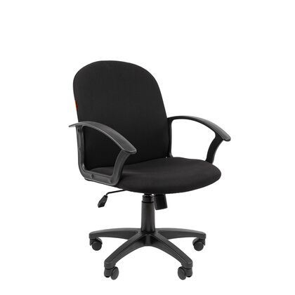 Офисное кресло ЧАИРМАН 681/CHAIRMAN 681 515х490х915/1010, Основной цвет: Чёрный, Ширина: 515, Диаметр крестовины мм (Мягкие кресла): 600, Высота: 915, Глубина: 490, Материал: Ткань серии Т, Пятилучье форма: пластиковая, Ролики: стандарт BIFMA 5,1 (США), диаметр штока 11 мм, покрытие – нейлон, Высота от пола до верхней части спинки, макс: 1010, Максимальная ширина: 515, Высота от пола до верхней части сиденья, мин: 455, Максимальная высота: 1010, Материал подлокотников: Пластиковые, Вес: 10,2, Механизм: с возможностью фиксации кресла в рабочем положении. Регулировка кресла по высоте, Гарантия: 2 года, Максимальная нагрузка: до 120 кг, Бренд: ТАЙПИТ-МК ООО, Высота спинки: 500, Высота от пола до верхней части спинки мин (Мягкие кресла): 915, Высота от пола до верхней части сиденья макс (Мягкие кресла): 550, Ширина между подлокотниками мин (Мягкие кресла): 515, Ширина между подлокотниками макс (Мягкие кресла): 515, Высота от пола до верхнего края подлокотника мин (Мягкие кресла): 655, Высота от пола до верхнего края подлокотника макс (Мягкие кресла): 750, Ширина по внешнему краю подлокотников мин мм (Мягкие кресла): 640, Ширина по внешнему краю подлокотников макс (Мягкие кресла): 640, Объем: 0,108, Артикул для сайта: 7150851post-test