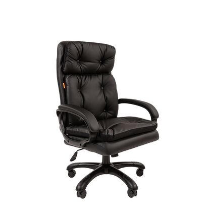 Офисное кресло ЧАИРМАН 442/CHAIRMAN 442 520х490х1105/1165, Основной цвет: Чёрный, Ширина: 520, Диаметр крестовины мм (Мягкие кресла): 700, Высота: 1105, Глубина: 490, Материал: Экокожа, Пятилучье форма: пластиковая с защитными пластиковыми элементами, Ролики: стандарт BIFMA 5,1 (США), диаметр штока 11 мм, покрытие – нейлон, Высота от пола до верхней части спинки, макс: 1165, Максимальная ширина: 520, Высота от пола до верхней части сиденья, мин: 490, Максимальная высота: 1165, Материал подлокотников: Пластиковые с мягкими накладками, обитыми экокожей, Вес: 19,9, Механизм: с возможностью фиксации кресла в рабочем положении. Регулировка кресла по высоте, Гарантия: 2 года, Максимальная нагрузка: до 150 кг, Бренд: ТАЙПИТ-МК ООО, Высота спинки: 640, Высота от пола до верхней части спинки мин (Мягкие кресла): 1105, Высота от пола до верхней части сиденья макс (Мягкие кресла): 550, Ширина между подлокотниками мин (Мягкие кресла): 520, Ширина между подлокотниками макс (Мягкие кресла): 520, Высота от пола до верхнего края подлокотника мин (Мягкие кресла): 645, Высота от пола до верхнего края подлокотника макс (Мягкие кресла): 705, Ширина по внешнему краю подлокотников мин мм (Мягкие кресла): 695, Ширина по внешнему краю подлокотников макс (Мягкие кресла): 695, Объем: 0,228, Артикул для сайта: 7127984post-test