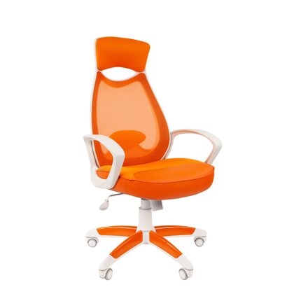 Офисное кресло ЧАИРМАН 840/CHAIRMAN 840 500х500х1130/1230, Основной цвет: Оранжевый, Ширина: 500, Диаметр крестовины мм (Мягкие кресла): 700, Высота: 1130, Глубина: 500, Материал: Экокожа/ Ткань TW/ Сетчатый акрил, Пятилучье форма: пластиковая с декоративными пластиковыми элементами, Ролики: Стандарт BIFMA 5,1 (США), диаметр штока 11 мм, покрытие – полиуретан, Высота от пола до верхней части спинки, макс: 1230, Максимальная ширина: 500, Высота от пола до верхней части сиденья, мин: 470, Максимальная высота: 1230, Материал подлокотников: Пластиковые, Вес: 12,8, Механизм: с возможностью фиксации кресла в рабочем положении. Регулировка кресла по высоте, Гарантия: 2 года, Максимальная нагрузка: до 120 кг, Бренд: ТАЙПИТ-МК ООО, Высота спинки: 700, Высота от пола до верхней части спинки мин (Мягкие кресла): 1130, Высота от пола до верхней части сиденья макс (Мягкие кресла): 570, Ширина между подлокотниками мин (Мягкие кресла): 500, Ширина между подлокотниками макс (Мягкие кресла): 500, Высота от пола до верхнего края подлокотника мин (Мягкие кресла): 630, Высота от пола до верхнего края подлокотника макс (Мягкие кресла): 730, Ширина по внешнему краю подлокотников мин мм (Мягкие кресла): 645, Ширина по внешнему краю подлокотников макс (Мягкие кресла): 645, Объем: 0,173, Артикул для сайта: 7140742post-test