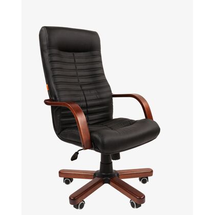 Офисное кресло ЧАИРМАН 480Д/CHAIRMAN 480Д 490х480х1110/1205, Основной цвет: Чёрный, Ширина: 490, Диаметр крестовины мм (Мягкие кресла): 700, Высота: 1110, Глубина: 480, Материал: Экокожа, Пятилучье форма: металлическая с деревянными накладками, Ролики: Стандарт BIFMA 5,1 (США), диаметр штока 11 мм, покрытие – полиуретан, Высота от пола до верхней части спинки, макс: 1205, Максимальная ширина: 490, Высота от пола до верхней части сиденья, мин: 450, Максимальная высота: 1205, Материал подлокотников: Деревянные, Вес: 19,4, Механизм: с возможностью фиксации кресла в любом положении. Регулировка кресла по высоте, Гарантия: 2 года, Максимальная нагрузка: до 120 кг, Бренд: ТАЙПИТ-МК ООО, Высота спинки: 700, Высота от пола до верхней части спинки мин (Мягкие кресла): 1110, Высота от пола до верхней части сиденья макс (Мягкие кресла): 545, Ширина между подлокотниками мин (Мягкие кресла): 490, Ширина между подлокотниками макс (Мягкие кресла): 490, Высота от пола до верхнего края подлокотника мин (Мягкие кресла): 630, Высота от пола до верхнего края подлокотника макс (Мягкие кресла): 725, Ширина по внешнему краю подлокотников мин мм (Мягкие кресла): 610, Ширина по внешнему краю подлокотников макс (Мягкие кресла): 610, Объем: 0,276, Артикул для сайта: 7117598post-test