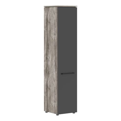 Шкаф колонка с глухой дверью MORRIS TREND 429x423x1956, Основной цвет: Антрацит/Сосна Нордик, Ширина: 423, Высота: 1956, Глубина: 429, Вес: 44,3, Объем: 0,094, Бренд: ТАЙПИТ-МК ООО, Артикул для сайта: MHC 42.1post-test