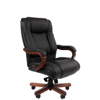 Офисное кресло ЧАИРМАН 503/CHAIRMAN 503 590х590х1170/1230, Основной цвет: Чёрный, Ширина: 590, Диаметр крестовины мм (Мягкие кресла): 720, Высота: 1170, Глубина: 590, Материал: Натуральная кожа/экокожа, Пятилучье форма: металлическая с деревянными накладками, Ролики: стандарт BIFMA 5,1 (США), диаметр штока 11 мм, покрытие – нейлон, Высота от пола до верхней части спинки, макс: 1230, Максимальная ширина: 590, Высота от пола до верхней части сиденья, мин: 530, Максимальная высота: 1230, Материал подлокотников: Деревянные с мягкими накладками, обитыми натуральной кожей/экокожей, Вес: 28,3, Механизм: повышенной комфортности с возможностью фиксации кресла в нескольких положениях. Регулировка кресла п, Гарантия: 2 года, Максимальная нагрузка: до 180 кг, Бренд: ТАЙПИТ-МК ООО, Высота спинки: 710, Высота от пола до верхней части спинки мин (Мягкие кресла): 1170, Высота от пола до верхней части сиденья макс (Мягкие кресла): 590, Ширина между подлокотниками мин (Мягкие кресла): 590, Ширина между подлокотниками макс (Мягкие кресла): 590, Высота от пола до верхнего края подлокотника мин (Мягкие кресла): 740, Высота от пола до верхнего края подлокотника макс (Мягкие кресла): 800, Ширина по внешнему краю подлокотников мин мм (Мягкие кресла): 750, Ширина по внешнему краю подлокотников макс (Мягкие кресла): 750, Объем: 0,265, Артикул для сайта: 7163875post-test