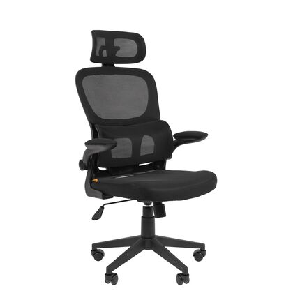 Офисное кресло ЧАИРМАН 630/CHAIRMAN 630 475х430х1165/1225, Основной цвет: Чёрный, Ширина: 475, Диаметр крестовины мм (Мягкие кресла): 650, Высота: 1165, Глубина: 430, Материал: Ткань/ сетка, Пятилучье форма: пластиковая, Ролики: стандарт BIFMA 5,1 (США), диаметр штока 11 мм, покрытие – нейлон, Высота от пола до верхней части спинки, макс: 1225, Максимальная ширина: 475, Высота от пола до верхней части сиденья, мин: 440, Максимальная высота: 1225, Материал подлокотников: Пластиковые, регулируемые, c мягкими накладками, обитыми тканью, Вес: 12,3, Механизм: с возможностью фиксации кресла в рабочем положении. Регулировка кресла по высоте, Гарантия: 2 года, Максимальная нагрузка: до 120 кг, Бренд: ТАЙПИТ-МК ООО, Высота спинки: 740, Высота от пола до верхней части спинки мин (Мягкие кресла): 1165, Высота от пола до верхней части сиденья макс (Мягкие кресла): 500, Ширина между подлокотниками мин (Мягкие кресла): 475, Ширина между подлокотниками макс (Мягкие кресла): 475, Высота от пола до верхнего края подлокотника мин (Мягкие кресла): 655, Высота от пола до верхнего края подлокотника макс (Мягкие кресла): 715, Ширина по внешнему краю подлокотников мин мм (Мягкие кресла): 635, Ширина по внешнему краю подлокотников макс (Мягкие кресла): 635, Объем: 0,156, Артикул для сайта: 7202589post-test