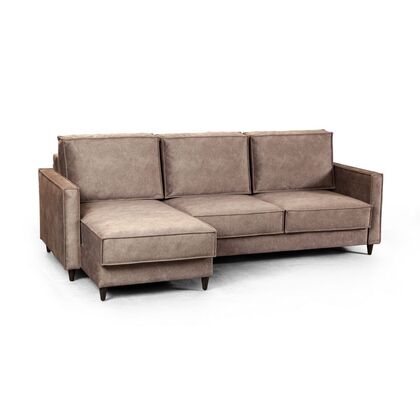 Диван-кровать Кельн с шезлонгом 234x150x92, Основной цвет: велюр бежевый, Максимальная нагрузка: 240 кг, Ширина: 234, Высота: 92, Глубина: 150, Материал: Велюр, Максимальная ширина: 234, Максимальная глубина: 150, Максимальная высота: 92, Цвет опоры: Венге, Механизм: Тик-так, Гарантия: Да, Страна производитель: Россия, Объем: 3,229, Бренд: TOP CONCEPT, Артикул для сайта: 11215post-test