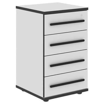 УСТО/USTO Тумба приставная 4 полки 461x450x750, Основной цвет: Белый*, Ширина: 450, Высота: 750, Глубина: 461, Наличие центрального замка: Нет, Вес: 29,9, Объем: 0,049, Бренд: ТАЙПИТ-МК ООО, Артикул для сайта: ULC-4D.Apost-test