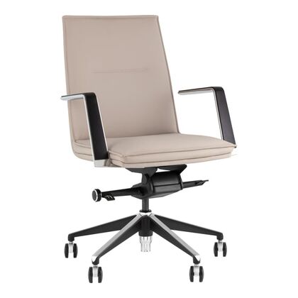 Кресло руководителя ТопЧеерз Arrow (TopChairs Arrow), светло-серый, Основной цвет: Светло-серый, Ширина: 630, Высота: 530, Глубина: 900, Вес: 22, Объем: 0,9post-test