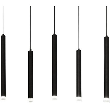 Светодиодный подвесной светильник Модерли В2321-ПЛ Цьенто Лед (Moderli V2321-PL Siento LED)*3W, Количество ламп: 1, Основной цвет: Чёрный, Ширина: 30, Высота: 1000, Глубина: 20, Материал: алюминий, Каркас: Алюминий, Вес: 0,3, Объем: 0,12post-test
