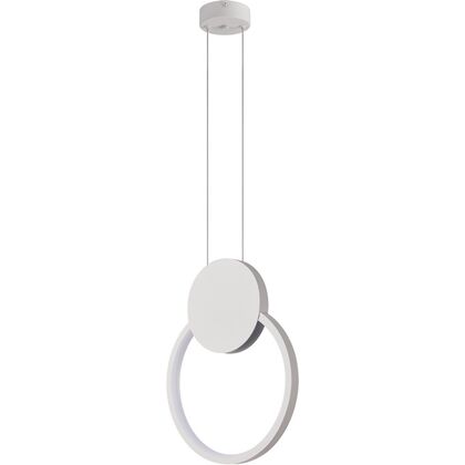 Светодиодный подвесной светильник Moderli V5020-1PL Yumi, Количество ламп: 1, Основной цвет: Белый, Ширина: 200, Высота: 1500, Глубина: 20, Материал: Силикон, Каркас: Алюминий, Вес: 0,6, Объем: 0,12post-test