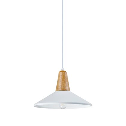 Подвесной светильник Модерли В1571-1П Луце 1 (Moderli V1571-1P Luce 1)*И27 (E27)*60W, Основной цвет: Белый, Ширина: 370, Высота: 1100, Глубина: 22, Вес: 1, Объем: 0,12post-test