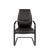 Конференц-кресло для посетителей Ситнайс Ка Блэк (SITNICE K Black) 580x610x1030 Виста В Блак (Vista V Black) Чёрный, Основной цвет: Чёрный, Ширина: 580, Высота: 1030, Глубина: 610, Материал подлокотников: Металлические хромированные с мягкими накладками, обитыми экокожей, Вес: 17, Материал сиденья: экокожа, Материал спинки: экокожа, Цвет подлокотников: Черный, Артикул: Виста В Блак (Vista V Black), изображение 2post-test