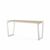 Стол офисный Кобор ТБ-160 (Kobor TB-160)/60, Основной цвет: дуб натуральный Х1180 СТ37 (H1180 ST37)/белый муар РАЛ9016 (RAL9016), Ширина: 1600, Высота: 750, Глубина: 600, Вес: 31, Объем: 0,72, Артикул: 214956post-test