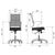 Кресло ErgoLife Sit Air M4-290K 440x700x800 з509336697 (z509336697) Чёрный, Основной цвет: Чёрный, Ширина: 440, Высота: 800, Глубина: 700, Каркас: Сталь, Материал сиденья: сетчатая ткань, Материал спинки: Сетка черная, Цвет подлокотников: Черный, Артикул: з509336697 (z509336697), изображение 2post-test