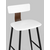 Стул Ант (ANT), полубарный, пластиковый 425x460x900 8333А вхите (8333A white) Белый, Основной цвет: Белый, Материал основания: Металл, Ширина: 425, Высота: 900, Глубина: 460, Вес: 6,95, Материал сиденья: пластик, Артикул: 8333А вхите (8333A white), изображение 6post-test