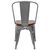 Стул Толикс Софт (TOLIX SOFT) 450x510x760 ЛФ818К ГРЕЙ 7083+ПУ7002 (LF818C GREY 7083+PU7002) серебристый, Основной цвет: серебристый, Ширина: 450, Материал основания: Металл, Высота: 760, Глубина: 510, Материал: Экокожа, Каркас: Сталь, Вес: 4,8, Цвет опоры: серебристый матовый, Цвет сиденья: серебристый, Артикул: ЛФ818К ГРЕЙ 7083+ПУ7002 (LF818C GREY 7083+PU7002), изображение 4post-test