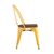 Стул Толикс (TOLIX) 450x515x840 ЙД-Х440Б-В ЛГ-06 (YD-H440B-W LG-06) Желтый глянцевый/темное дерево, Основной цвет: Желтый глянцевый/темное дерево, Ширина: 450, Материал основания: Металл, Высота: 840, Глубина: 515, Материал: дерево, Каркас: Металл, Вес: 5,1, Цвет опоры: желтый глянцевый, Материал сиденья: Дерево, Цвет сиденья: Темно-коричневый, Артикул: ЙД-Х440Б-В ЛГ-06 (YD-H440B-W LG-06), изображение 3post-test