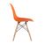 Стул УВА (UVA) 460x530x810 8056ПП ОРАНГЕ (8056PP ORANGE) Оранжевый/дер.ножки, Основной цвет: Оранжевый/дер.ножки, Ширина: 460, Материал основания: Массив дерева, Высота: 810, Глубина: 530, Материал: Пластик, Каркас: Массив дерева, Вес: 3,7, Цвет опоры: светло коричневый, Материал сиденья: пластик, Цвет сиденья: Оранжевый, Артикул: 8056ПП ОРАНГЕ (8056PP ORANGE), изображение 2post-test