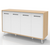 Греденция 2400x520x800 EA96.2400 W-A8 Белый клен/W-24 Грецкий орех, Основной цвет: W-A8 Белый клен/W-24 Грецкий орех, Ширина: 2400, Высота: 800, Глубина: 520, Артикул: EA96.2400post-test