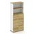 Концепт Шкаф 1 широкая секция 5 ниш 836x420x1922 CN.STS.E-514 W Дуб Винченцо/Белый Бриллиант/Металл Белый, Основной цвет: Дуб Винченцо/Белый Бриллиант/Металл Белый, Ширина: 836, Высота: 1922, Глубина: 420, Максимальная ширина: 836, Максимальная глубина: 420, Максимальная высота: 1922, Объем: 0,093, Бренд: РИВА ОООpost-test