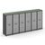 Концепт Шкаф 6 узких секций, 3 ниши 2500x420x1186 CN.STU-366 RMB A Кобо/Антрацит/Металл Антрацит/Сатин, Основной цвет: Кобо/Антрацит/Металл Антрацит/Сатин, Ширина: 2500, Высота: 1186, Глубина: 420, Максимальная ширина: 2500, Максимальная глубина: 420, Максимальная высота: 1186, Объем: 0,275, Бренд: РИВА ОООpost-test