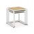 Лофт Стол журнальный 450x450x450 VR.L-SJK-45 Тиквуд Светлый/Металл белый, Основной цвет: Тиквуд Светлый/Металл белый, Ширина: 450, Высота: 450, Глубина: 450, Максимальная ширина: 450, Максимальная глубина: 450, Максимальная высота: 450, Объем: 0,129, Бренд: РИВА ООО, Артикул для сайта: VR.L-SJK-45, изображение 2post-test