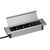 Блок розеток с откидной крышкой 3 розетки USB-A USB-C 260x66x11 G4103Q-2AC.N Серебро/Черный, Основной цвет: Серебро/Черный, Ширина: 260, Высота: 11, Глубина: 66, Максимальная ширина: 260, Максимальная глубина: 66, Максимальная высота: 11, Вес: 0,755, Объем: 0,002, Бренд: РИВА ООО, Артикул для сайта: G4103Q-2AC.N, изображение 3post-test