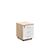 ТУР/TOUR Тумба подкатная базовая 41x50xh56 80T004 DLDFDLDFW3W3 alum Дуб Калиф/Белый, Основной цвет: Дуб Калиф/Белый, Ширина: 41, Высота: 56, Глубина: 50, Максимальная ширина: 41, Максимальная глубина: 50, Максимальная высота: 56, Вес: 23,7, Объем: 0,113, Бренд: ЦЕНТРЭКСИМ ООО, Артикул для сайта: 80T004 DLDFDLDFW3W3 alum, изображение 2post-test