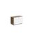 КИО/KYO Тумба подкатная 3 ящика 80x42xh54 KY3017 002 301 + 3517005025 Орех/белый, Основной цвет: Орех/белый, Ширина: 80, Высота: 54, Глубина: 42, Максимальная ширина: 80, Максимальная глубина: 42, Максимальная высота: 54, Вес: 33, Объем: 0,21, Бренд: ЦЕНТРЭКСИМ ООО, Артикул для сайта: KY3017 002 301 + 3517005025, изображение 2post-test