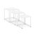 Лофт Стол журнальный 450x450x450 VR.L-SJK-45 Белый Бриллиант/Металл белый, Основной цвет: Белый Бриллиант/Металл белый, Ширина: 450, Высота: 450, Глубина: 450, Максимальная ширина: 450, Максимальная глубина: 450, Максимальная высота: 450, Объем: 0,129, Бренд: РИВА ООО, Артикул для сайта: VR.L-SJK-45, изображение 4post-test