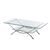 АРКО/ARCO Стол кофейный 120x60xh37 ARCO clear glass СТЕКЛ/ХРОМ, Основной цвет: СТЕКЛ/ХРОМ, Ширина: 120, Высота: 37, Глубина: 60, Максимальная ширина: 120, Максимальная глубина: 60, Максимальная высота: 37, Вес: 35,7, Объем: 0,25, Бренд: ЦЕНТРЭКСИМ ООО, Артикул для сайта: ARCO clear glass, изображение 2post-test
