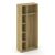 Касл Гардероб левый 922x450x2110 CS.D-GB-1 (L) Дуб Винченцо, Основной цвет: Дуб Винченцо, Ширина: 922, Высота: 2110, Глубина: 450, Максимальная ширина: 922, Максимальная глубина: 450, Максимальная высота: 2110, Объем: 0,18, Бренд: РИВА ООО, Артикул для сайта: CS.D-GB-1 (L), изображение 2post-test