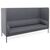 ЛИРО/LIRO Диван высокий 3-местный 203.5x75/79xh142.5 LIRO High 3 WM 160 - 0324 Серый, Основной цвет: Серый, Ширина: 203,5, Высота: 142,5, Глубина: 79, Максимальная ширина: 203,5, Максимальная глубина: 79, Максимальная высота: 142,5, Минимальная глубина: 75, Вес: 61,5, Объем: 2,35, Бренд: ЦЕНТРЭКСИМ ООО, Артикул для сайта: LIRO High 3 WM 160 - 0324, изображение 2post-test