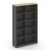 Стайл Проджект Шкаф-купе с полками 1200x400x1982 SN.SHK-001 Антрацит NEW/Тиквуд Светлый/Черный Ручки, Основной цвет: Антрацит NEW/Тиквуд Светлый/Черный Ручки, Ширина: 1200, Высота: 1982, Глубина: 400, Максимальная ширина: 1200, Максимальная глубина: 400, Максимальная высота: 1982, Объем: 0,179, Бренд: РИВА ООО, Артикул для сайта: SN.SHK-001, изображение 2post-test