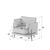 Поско Кресло PSC-01 Velvet Lux 12/Металл Черный, Основной цвет: Velvet Lux 12/Металл Черный, Вес: 40, Объем: 0,75, Бренд: РИВА ООО, Артикул для сайта: PSC-01, изображение 2post-test