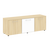 Yalta Тумба модульная 1642x450x580 LT.TS-3.4 black Дуб Мали/Стекло White, Основной цвет: Дуб Мали/Стекло White, Ширина: 1642, Высота: 580, Глубина: 450, Максимальная ширина: 1642, Максимальная глубина: 450, Максимальная высота: 580, Бренд: РИВА ООО, Артикул для сайта: LT.TS-3.4 blackpost-test