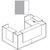 Стойка ресепшн П-образная (полки высокие) с подсветкой 3350x1550x1150 А4 9885 СЕ/СЕ/БП Серый/Серый/Белый премиум, Основной цвет: Серый/Серый/Белый премиум, Ширина: 3350, Высота: 1150, Глубина: 1550, Подсветка: с подсветкой, Артикул: А4 9885 СЕ/СЕ/БПpost-test