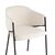 Стул Brace, stool group НФ-00030774, Основной цвет: Белый, Ширина: 560, Глубина: 560, Высота: 780, Материал ножек: Металл, Материал обивок: Букле, Объем: 0,27, Вес: 5,4, Артикул: LV-103-S000-01, изображение 5post-test