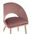 Стул Кензи 620x560x820 КЕНЗИЕ ПИНК (KENZIE PINK) Пыльно-розовый, Основной цвет: Пыльно-розовый, Ширина: 620, Материал основания: Металл, Высота: 820, Глубина: 560, Материал: Ткань, Каркас: Металл, Вес: 5,9, Цвет опоры: Золото, Материал сиденья: ткань, Цвет сиденья: пыльно-розовый, Артикул: КЕНЗИЕ ПИНК (KENZIE PINK), изображение 5post-test