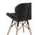 Стул Бон 480x540x710 ДК-19122601 блак (DC-19122601 black) Чёрный, Основной цвет: Чёрный, Ширина: 480, Материал основания: Массив дерева, Высота: 710, Глубина: 540, Материал: Экокожа, Каркас: Массив дерева, Вес: 5, Цвет опоры: Коричневый, Материал сиденья: экокожа, Цвет сиденья: Черный, Артикул: ДК-19122601 блак (DC-19122601 black), изображение 6post-test