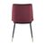 Стул Мелисса 505x580x820 ФДК8028 РЕД ФУТ-66 (FDC8028 RED FUT-66) Бордо, Основной цвет: Бордо, Ширина: 505, Материал основания: Металл, Высота: 820, Глубина: 580, Материал: Велюр, Каркас: Металл, Вес: 6,2, Цвет опоры: Черный, Материал сиденья: Велюр, Цвет сиденья: бордовый, Артикул: ФДК8028 РЕД ФУТ-66 (FDC8028 RED FUT-66), изображение 3post-test