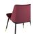 Стул Мелисса 505x580x820 ФДК8028 РЕД ФУТ-66 (FDC8028 RED FUT-66) Бордо, Основной цвет: Бордо, Ширина: 505, Материал основания: Металл, Высота: 820, Глубина: 580, Материал: Велюр, Каркас: Металл, Вес: 6,2, Цвет опоры: Черный, Материал сиденья: Велюр, Цвет сиденья: бордовый, Артикул: ФДК8028 РЕД ФУТ-66 (FDC8028 RED FUT-66), изображение 5post-test