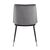 Стул Мелисса 505x580x820 ФДК8028 ДАРК ГРЕЙ ФУТ-81 (FDC8028 DARK GREY FUT-81) Темно-серый, Основной цвет: Темно-серый, Ширина: 505, Материал основания: Металл, Высота: 820, Глубина: 580, Материал: Велюр, Каркас: Металл, Вес: 6,2, Цвет опоры: Черный, Материал сиденья: Велюр, Цвет сиденья: Темно-серый, Артикул: ФДК8028 ДАРК ГРЕЙ ФУТ-81 (FDC8028 DARK GREY FUT-81), изображение 3post-test