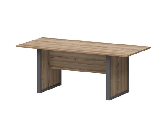 Стол заседаний НТМ-200.90 2000x900x750 НТМ-200.90 Сосна Винтер/Белый, Основной цвет: Сосна Винтер/Белый, Ширина: 2000, Высота: 750, Глубина: 900, Вес: 65,02, Объем: 0,241, изображение 8post-test