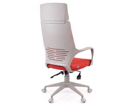 Кресло Трио Грей ТМ (Trio Grey TM) 450x460x1140 Трио Грей ТМ (Trio Grey TM) Красный, Основной цвет: Красный, Ширина: 450, Высота: 1140, Глубина: 460, Максимальная ширина: 640, Максимальная глубина: 640, Максимальная высота: 1220, Материал подлокотников: Пластик, Вес: 14,3, Ролики: Пластиковые, Материал крестовины: Пластик, Материал сиденья: ткань, Механизм: ТопГан Мульти, Подголовник: Да, Регулировка подголовника: Нет, Материал спинки: ткань, Рекомендованная максимальная нагрузка: 120 кг, Цвет крестовины: Серый, Цвет подлокотников: Серый, Объем: 0,12, изображение 2post-test